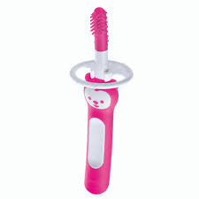 Mam Massaging Brush Pink 3+
