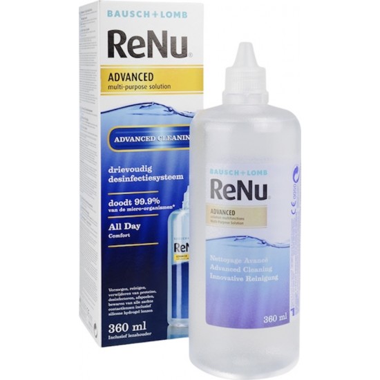 Renu Contact Lenses Liquid - Advanced Multi-Purpose Solution 360ml