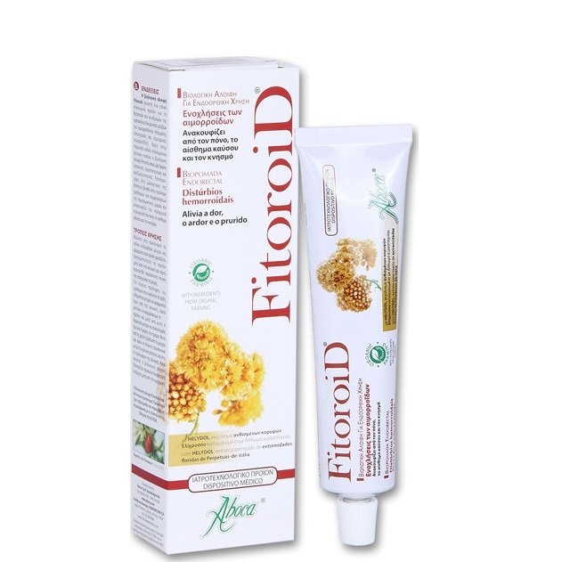 Aboca NeoFitoroid Organic Cream For Hemorrhoidal Discomfort 40ml