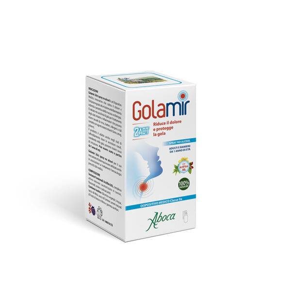 Aboca Golamir 2Act Spray No Alcohol 30Ml