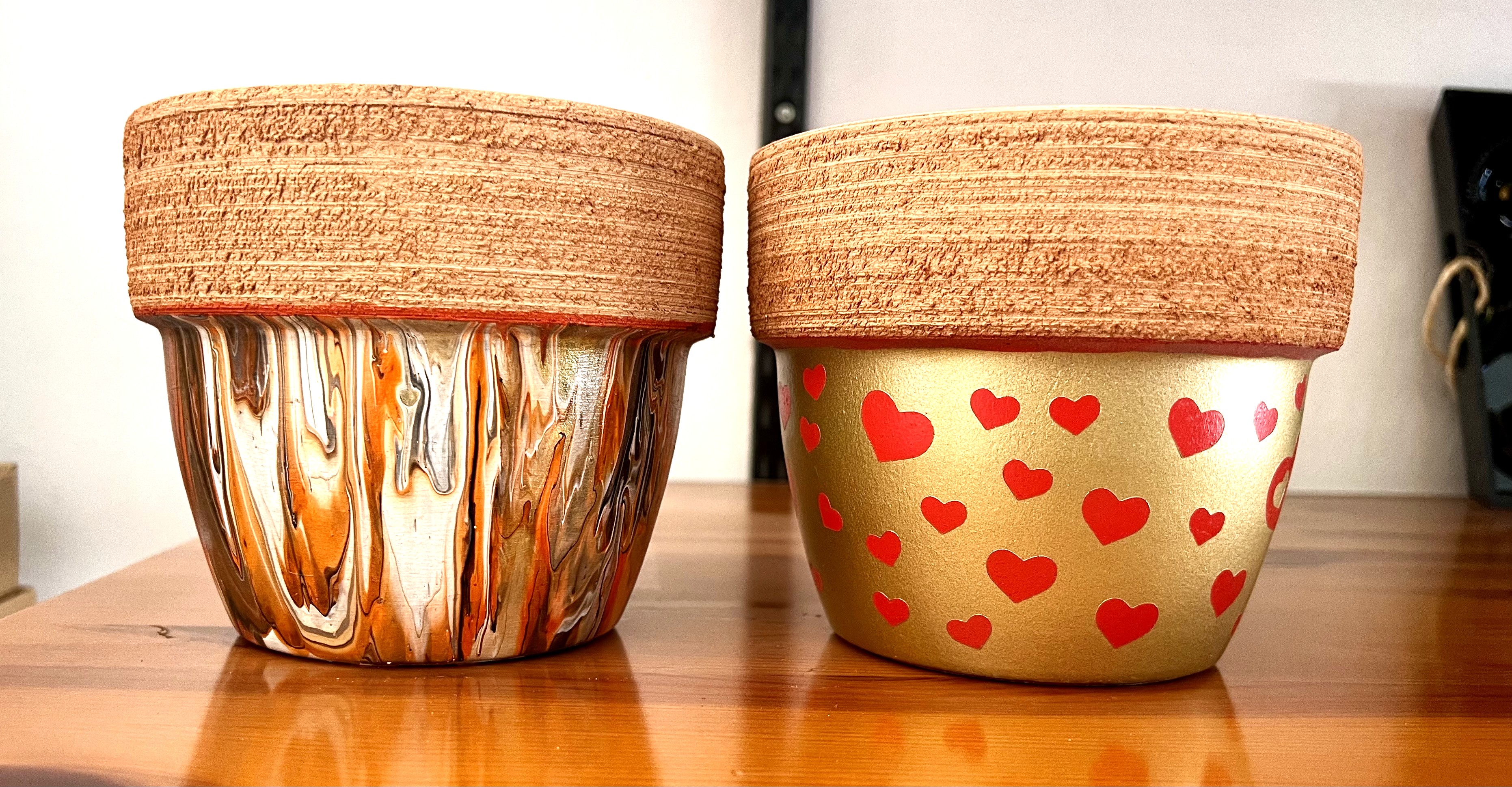 Two Terracotta Pots. HALF PRICE!