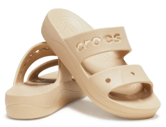 Women's Crocs Baya Platform Sandals - Chai W9
