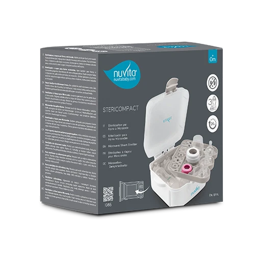 Nuvita  Microwave sterilizer for baby bottles - Stericompact