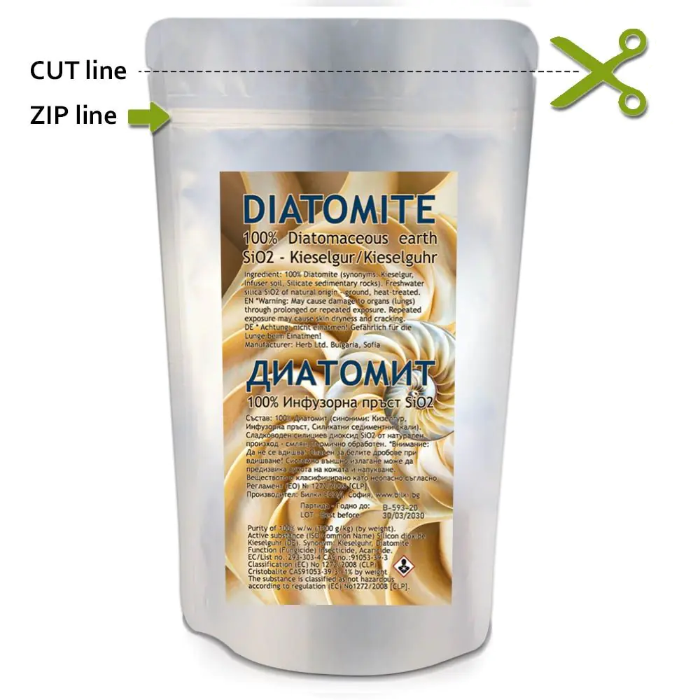 Diatomaceous earth, 500 g, Bilki
