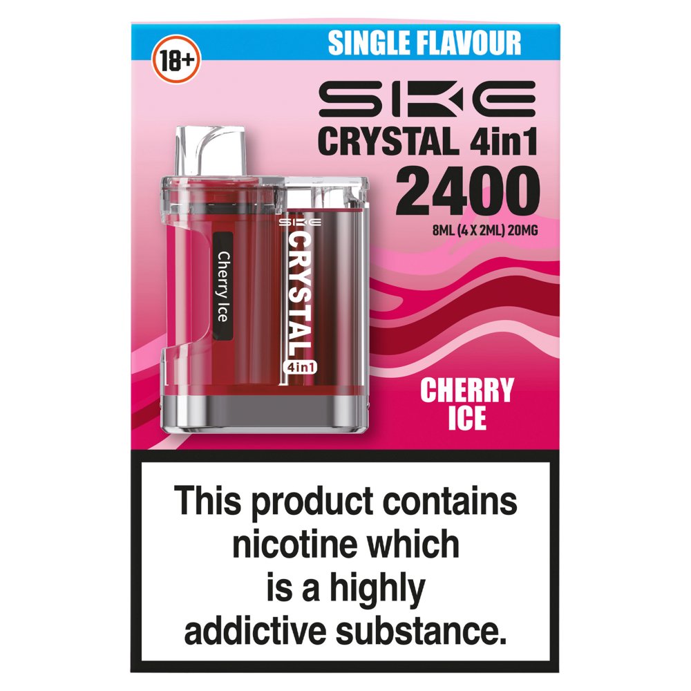 Crystal 4In1 2400 Cherry ice 2 Vape