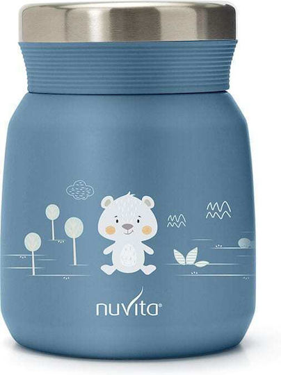 Stainless steel thermal container 300 ml. for liquid and solid food - 4471 Age 6m+