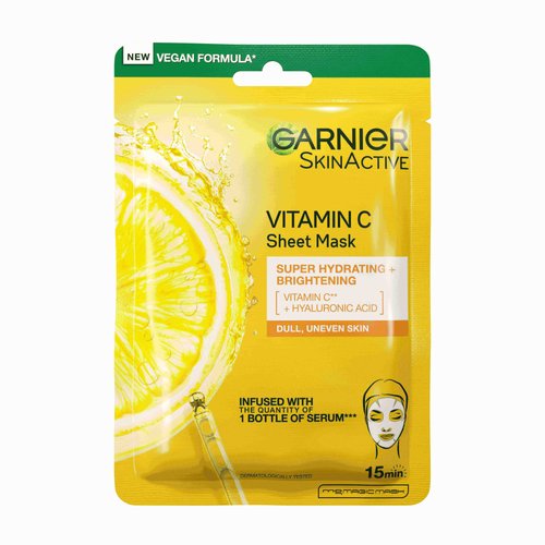 Garnier Skin Active Vitamin C Sheet Mask 28G