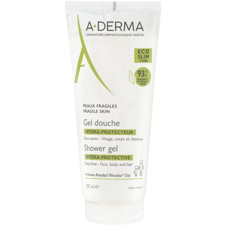 Aderma Gel Douche Shower Gel Hydra-Protective, 200Ml
