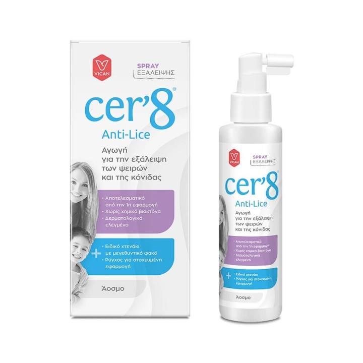 Cer8 Antilice Treatment Spray 125Ml