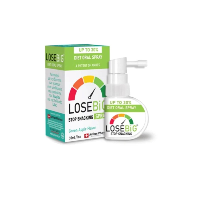 Losebig Stop Snacking Spray 30Ml Green Apple