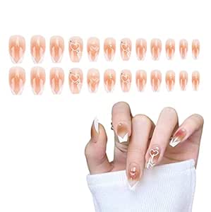 Elegant Stickers Nail Kit Short Oval Nails 20