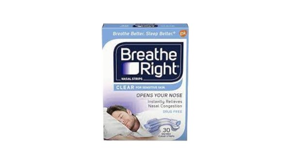 Breathe Right Clear Nasal Medium Strips 10