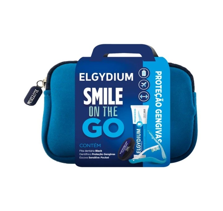 Elgydium Kit Go Paste L + Pocket + M/W Breath Toothpaste