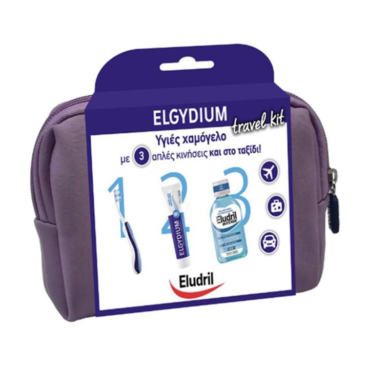 Elgydium Kit Go Paste L + Pocket + M/W Gums Toothpaste
