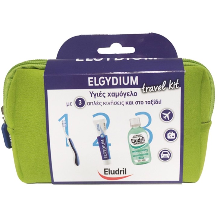 Elgydium Kit Go Paste L + Pocket + M/W Protect Toothpaste