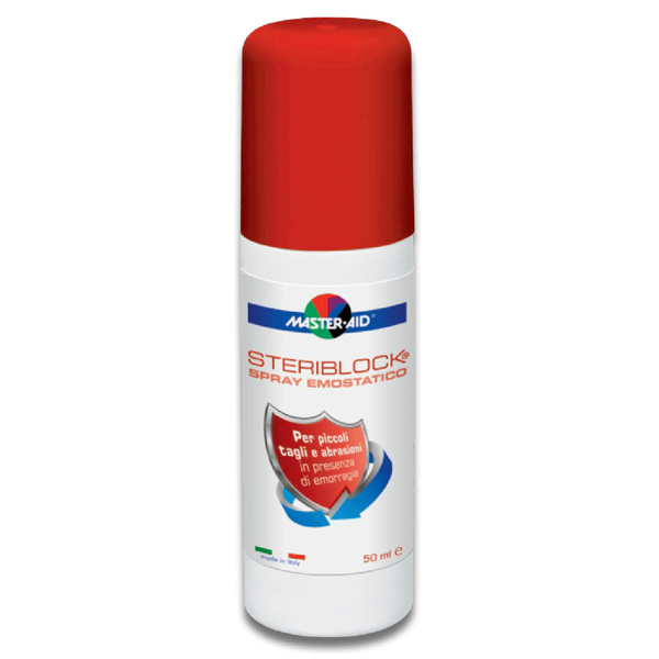 Master Aid Steriblock Emostatic Spray 50Ml