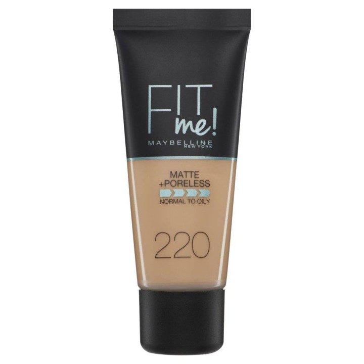 Maybelline Fit Me Matte & Poreless Foundation 220 Natural Beige 30Ml