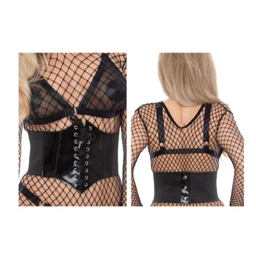 PVC Front Waist Cincher S/M