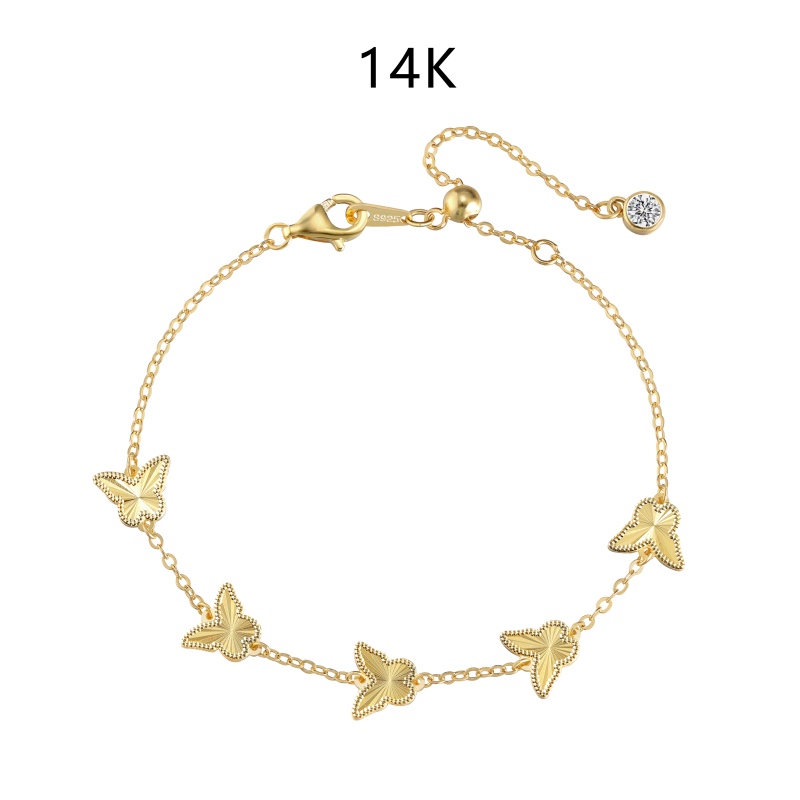 Butterflies in gold