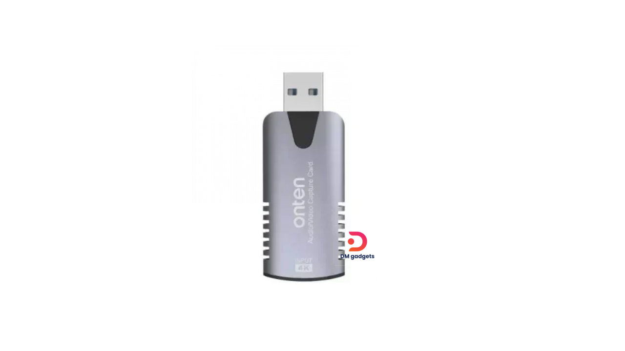 #49A#Onten®OTN US302T USB 3.0 4K Audio Video Capture Card-Silver