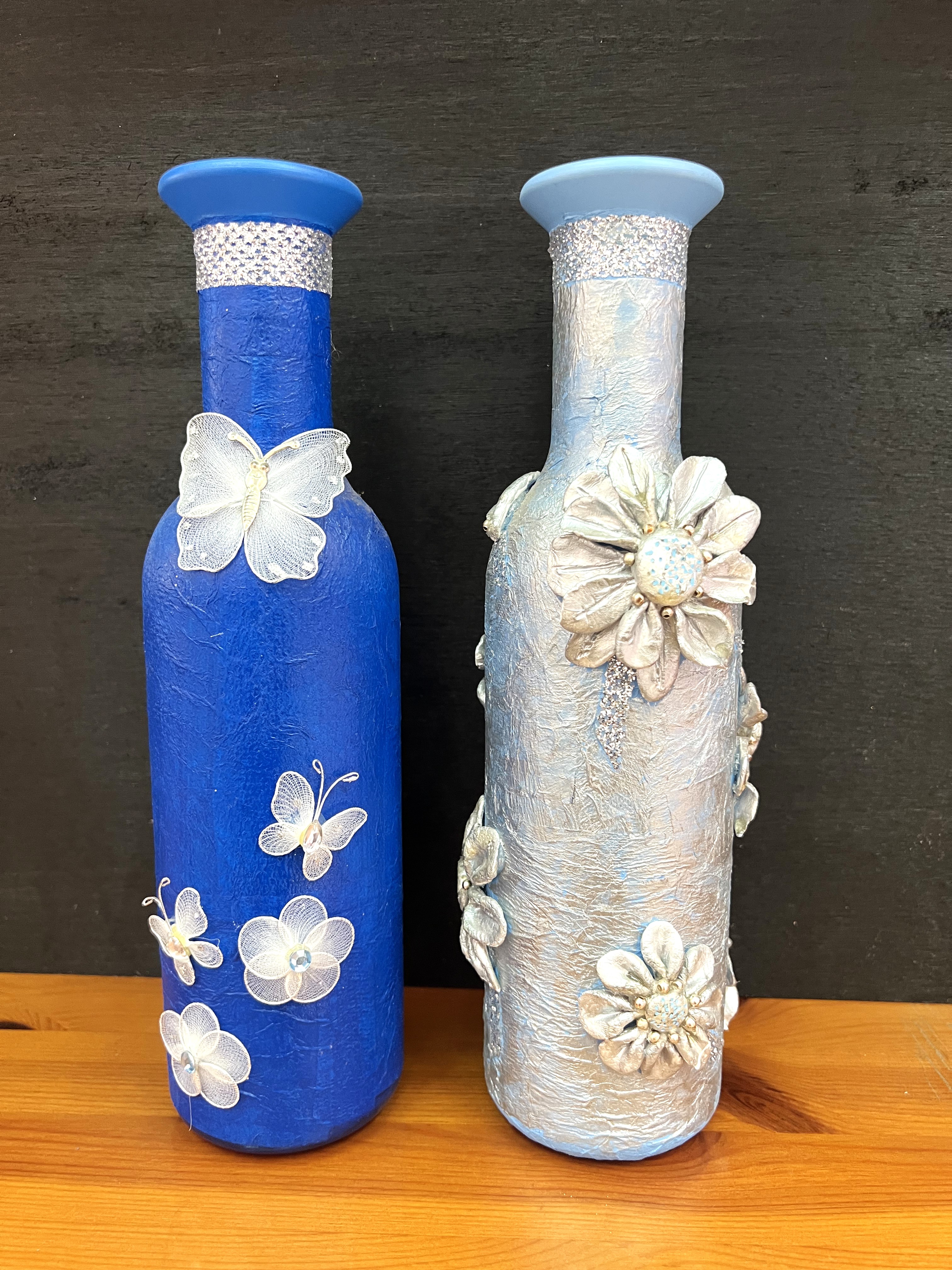 BOTTLE ART. Code 4. Set of 2. HALF PRICE!