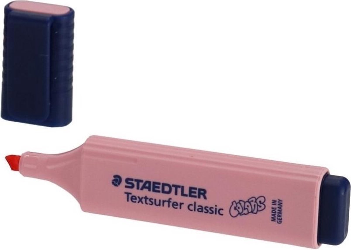 Highlighter Staedtler light carmine