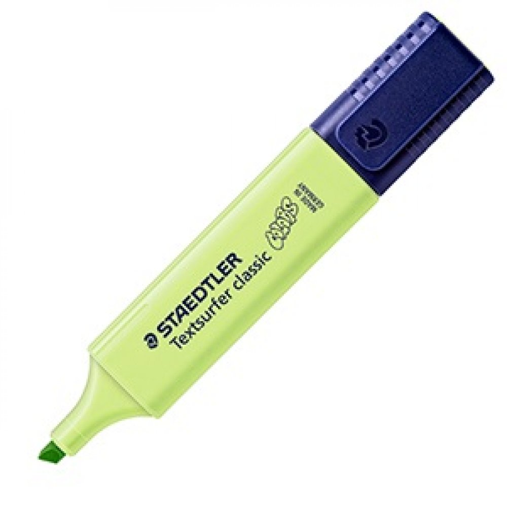 Highlighter Staedtler pale green