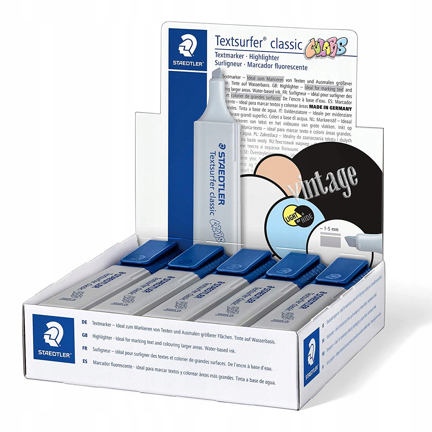 Highlighter Staedtler light grey