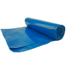 Blue Garbage Bags 56L 76x80x0.02