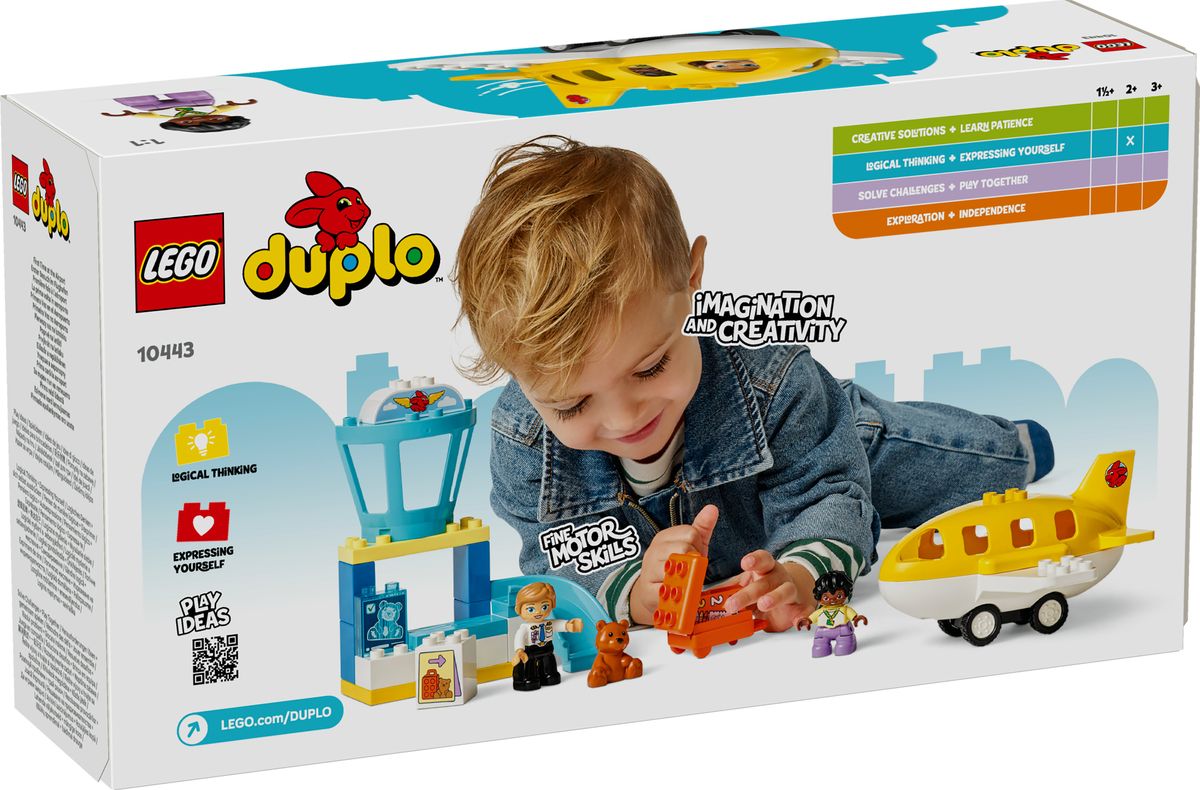 LEGO DUPLO FIRST TIME AT THE AIRPORT 10443 2+ 23PCS