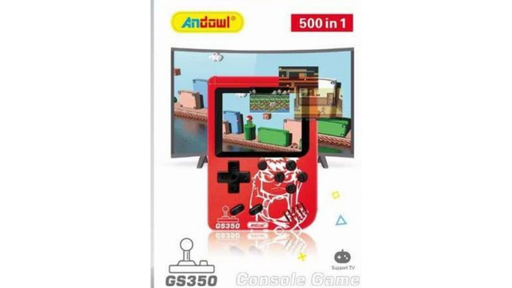 Console games 400in1 Black colour