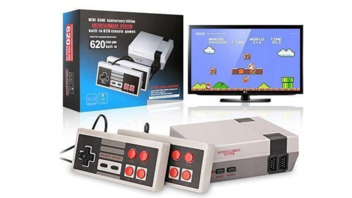 Built in 620 classic games