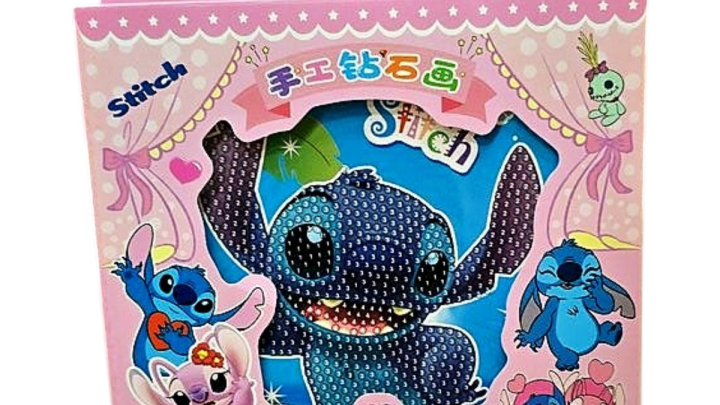 Stitch diamond dots Pink