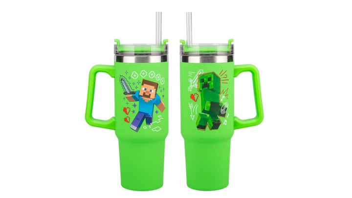 Minecraft stainless steel tumbler 940ml