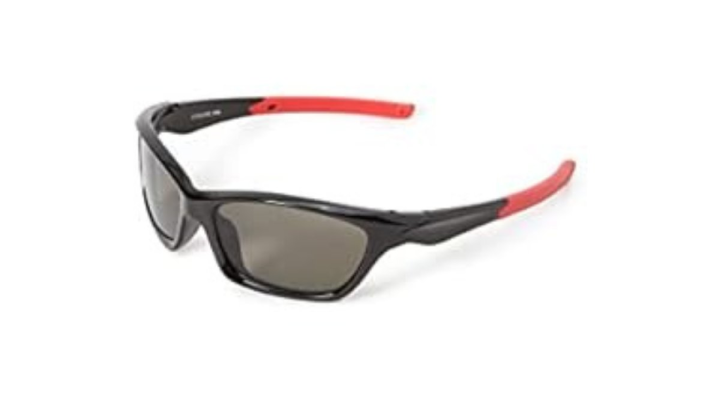 Black with red details sunglasses
