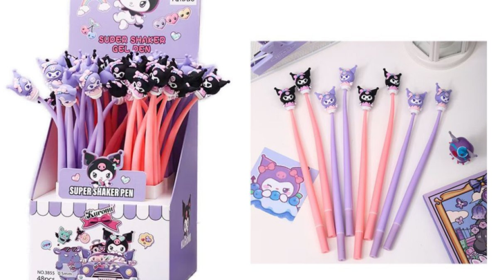 Kuromi pen (pink)