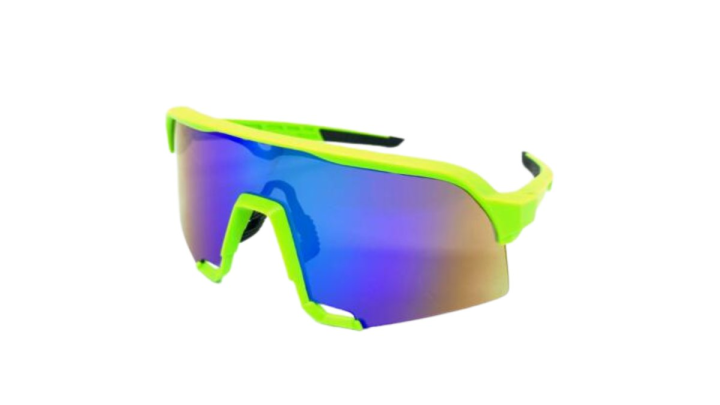 Yellow with mirror lens sunglasses