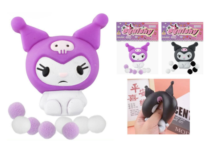 Kuromi squishy toy Black
