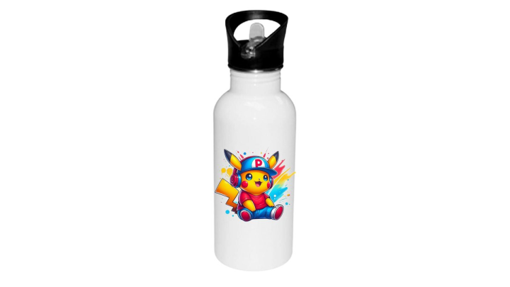 Pikachu water bottle 600ml
