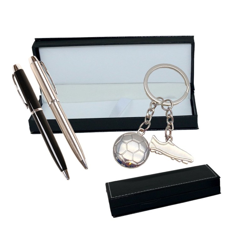 Gift box with Pen & football Keyring 2