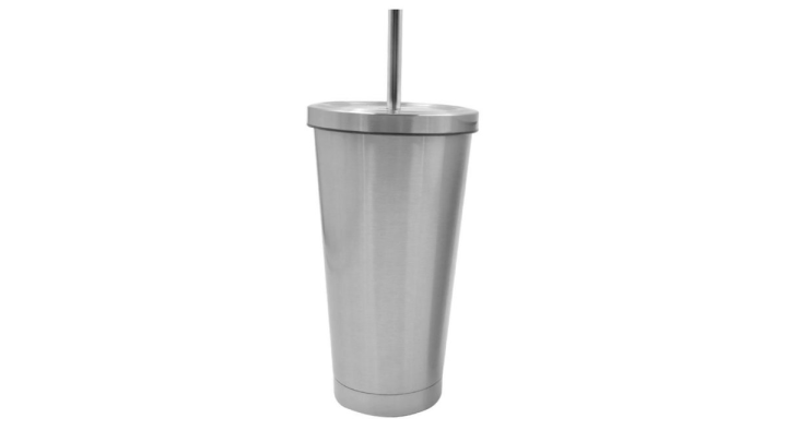 Double wall stainless steel tumbler 500ml SILVER