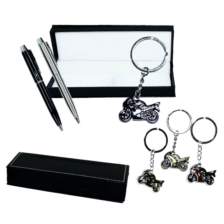Gift box with Pen & motorcycle