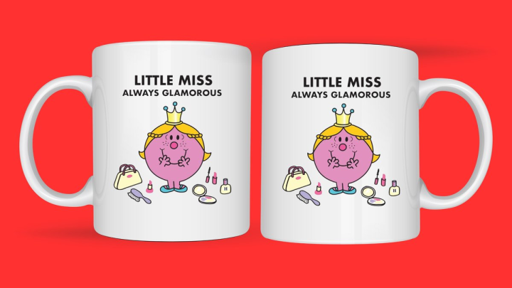 Coffee Mug Little Miss Always Glamorous 300ml