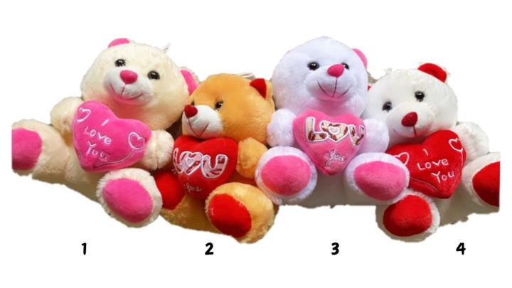 Teddy bear I love you No.3