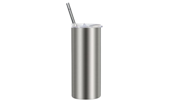 Skinny Tumbler stainless steel, double wall 500ml SILVER