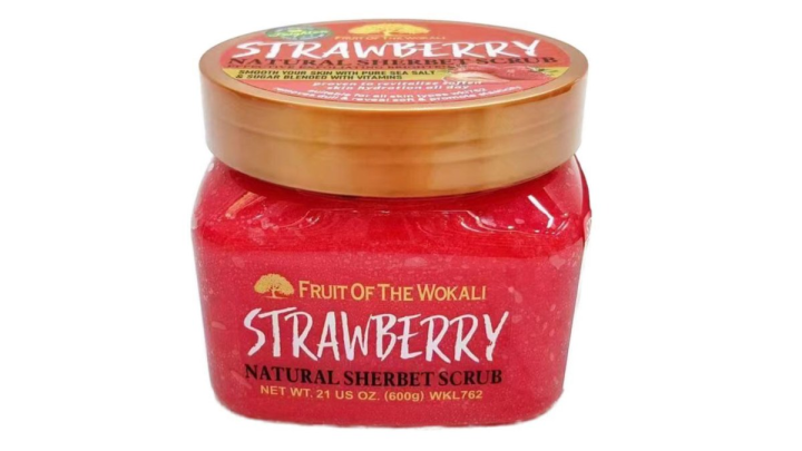 Strawberry body scrub 600ml