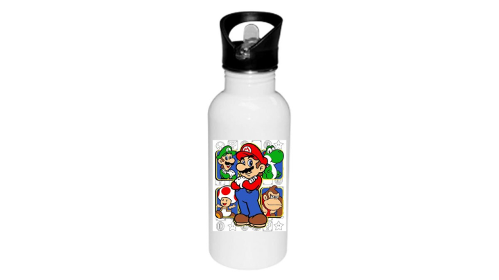 Super Mario water bottle 600ml
