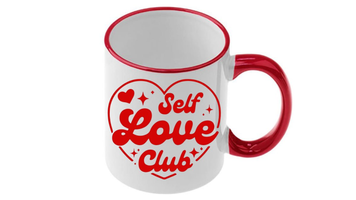 Coffee Mug Self love Club 300ml