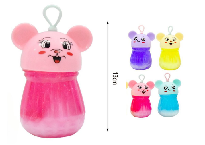 Pink mouse slime 13cm