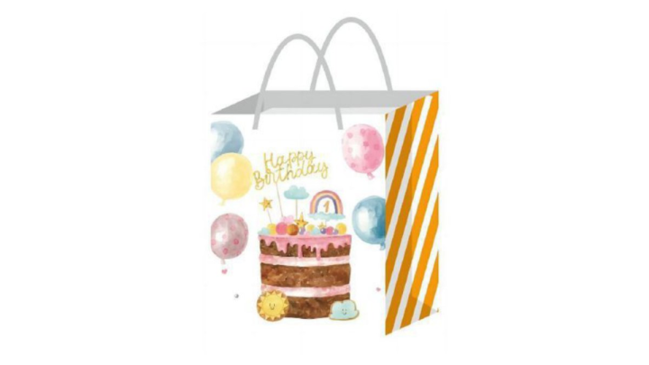 Gift bag yellow